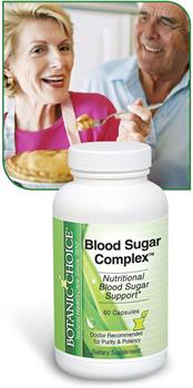 Blood Sugar Complex promotes healthy carbohydrate metabolism